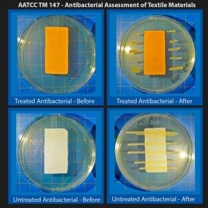 Certified Reference Material for AATCC TM 147 - Antimicrobial Textile Test